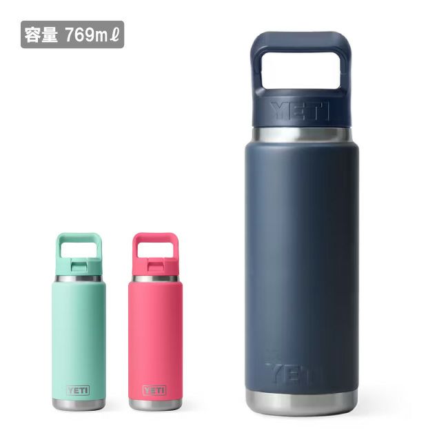YETI イエティ 26 oz WATER BOTTLE WITH STRAW CAP 26オンス
