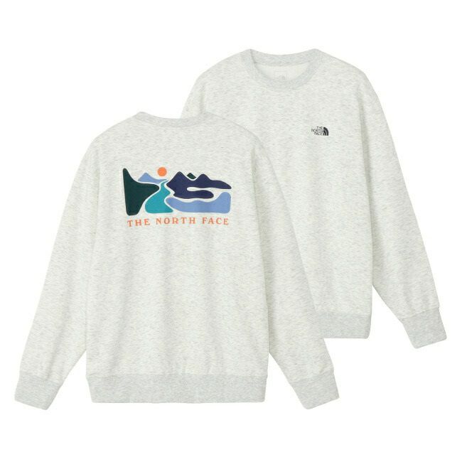 THE NORTH FACE Graphic Sweat Crew Lサイズ 公式・アウトレット】グラフィッククルースウェット（ユニ